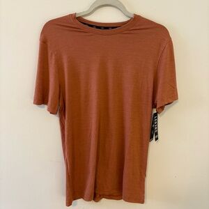 Leg3nd Men’s Burnt Sienna Activewear Short Sleeve T-Shirt
